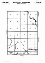 Aetna Township - Southeast, Directory Map, Barber County 2006